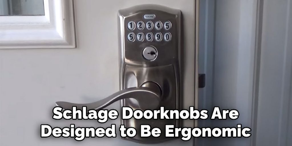 Schlage Doorknobs Are Designed to Be Ergonomic