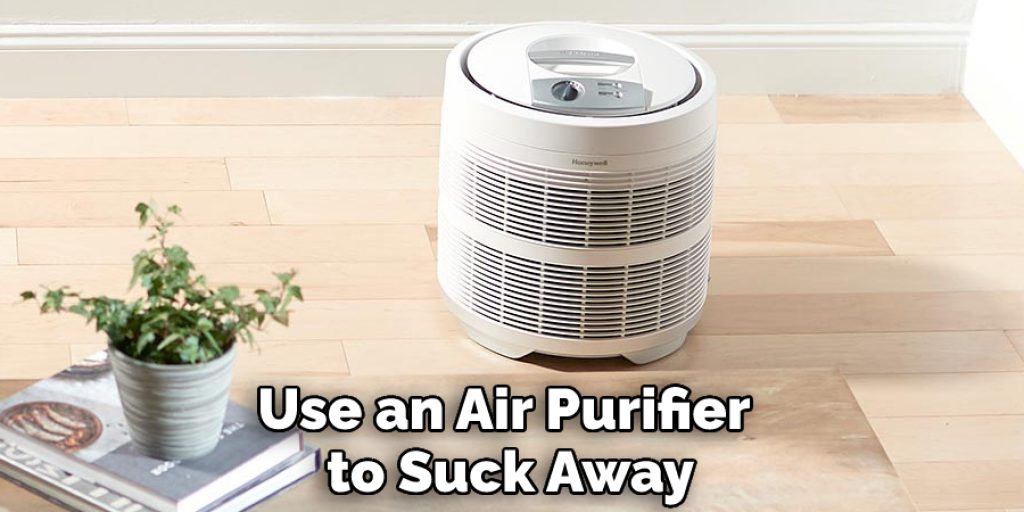 Use an Air Purifier to Suck Away