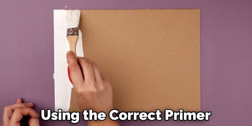 Using the Correct Primer