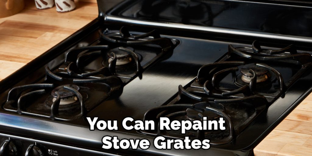 You Can Repaint Stove Grates