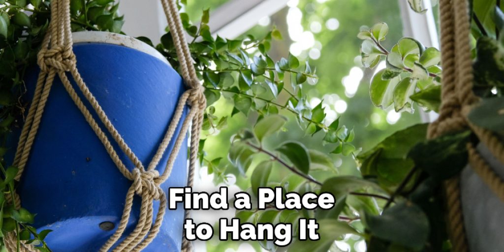 Find a Place to Hang It