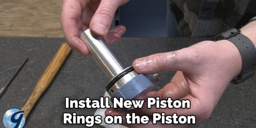 Install New Piston Rings on the Piston