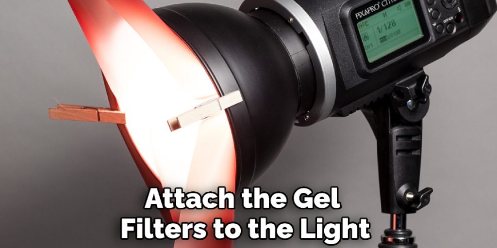 Attach the Gel Filters to the Light