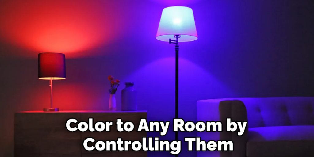 Color to Any Room by Controlling Them