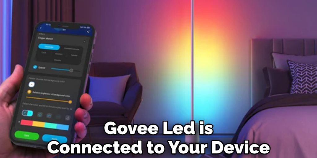 Govee Led is Connected to Your Device
