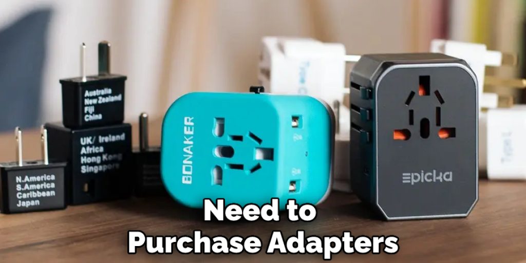 Need to Purchase Adapters