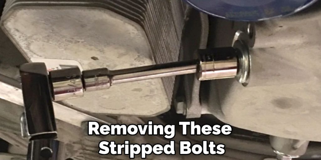 Removing These Stripped Bolts