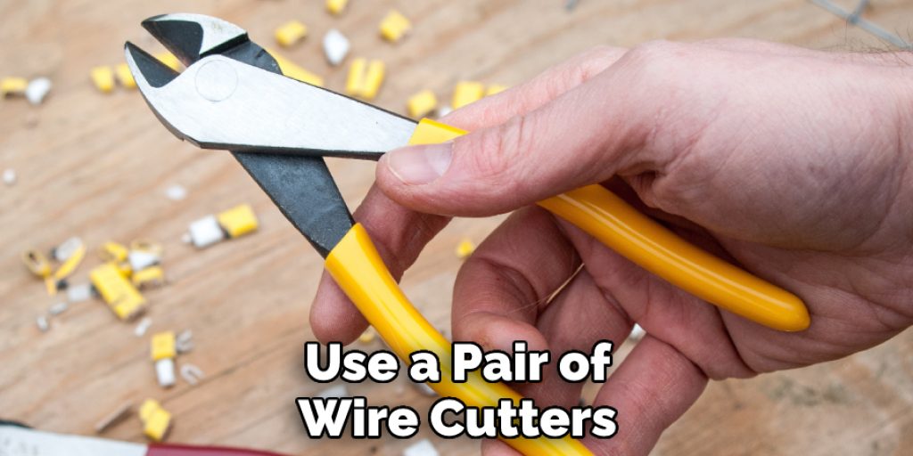 Use a Pair of Wire Cutters