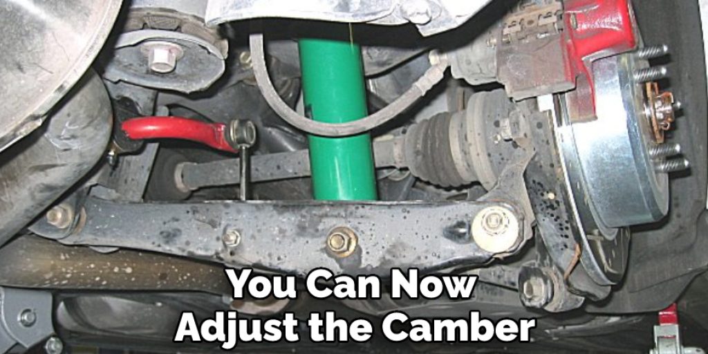 You Can Now Adjust the Camber
