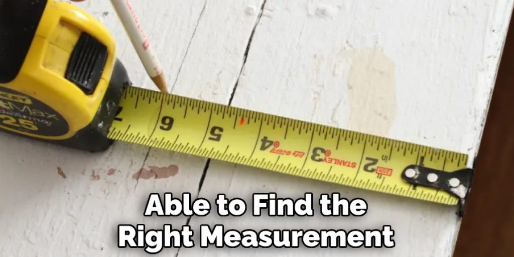Able to Find the Right Measurement