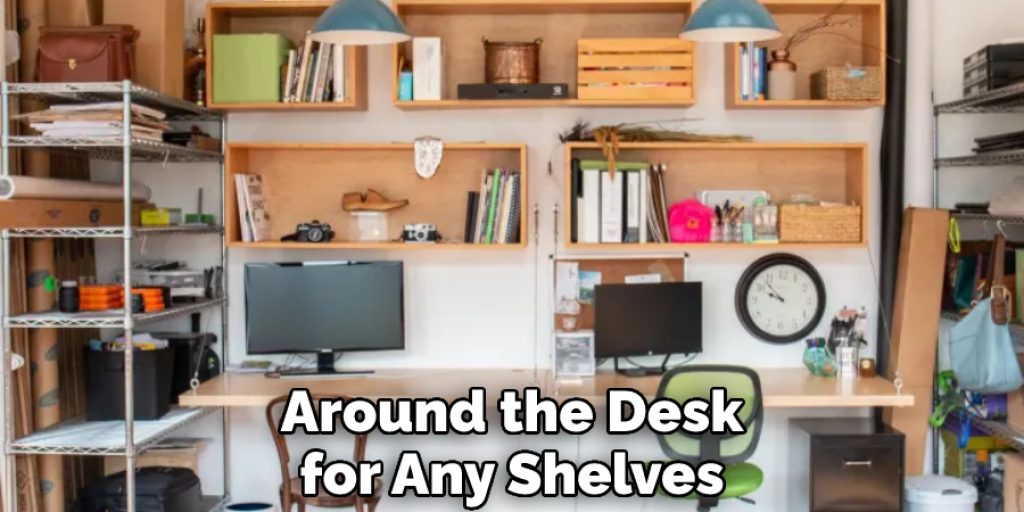 Around the Desk for Any Shelves