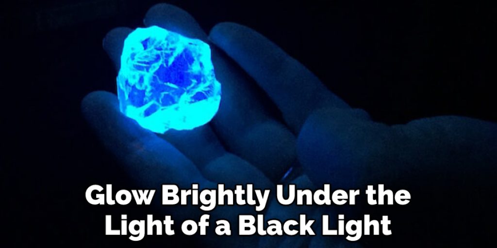 Glow Brightly Under the Light of a Black Light