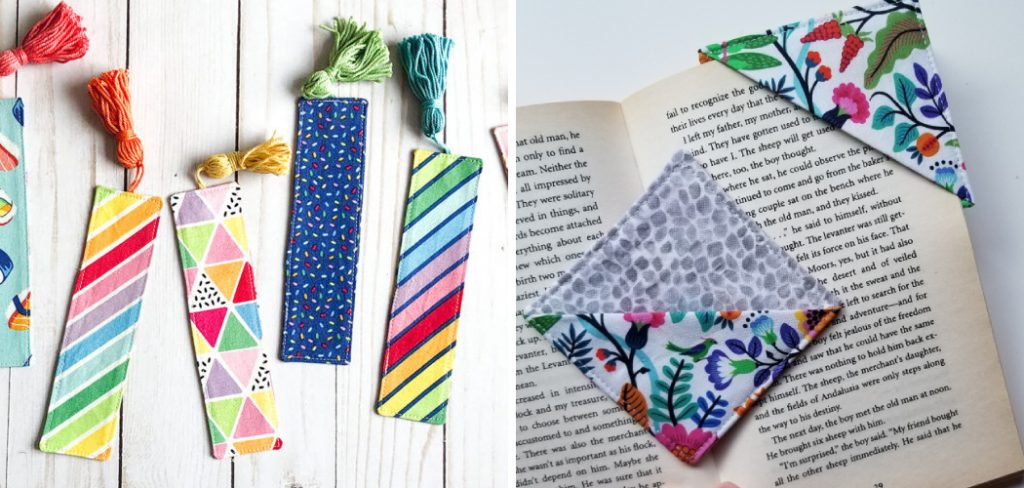 How to Make Fabric Bookmarks