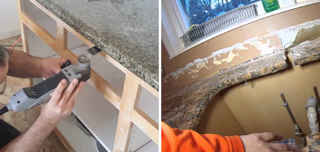How to Remove a Granite Countertop