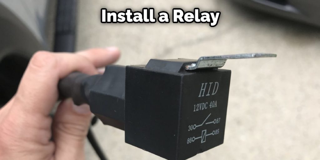 Install a Relay