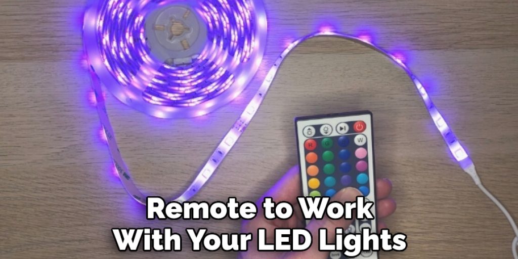 Remote to Work With Your LED Lights