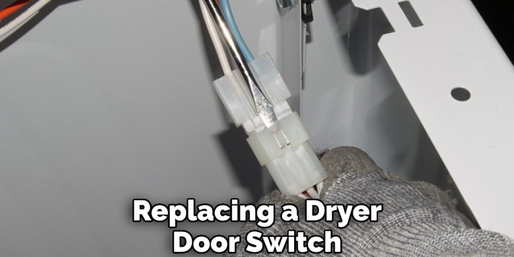 Replacing a Dryer Door Switch