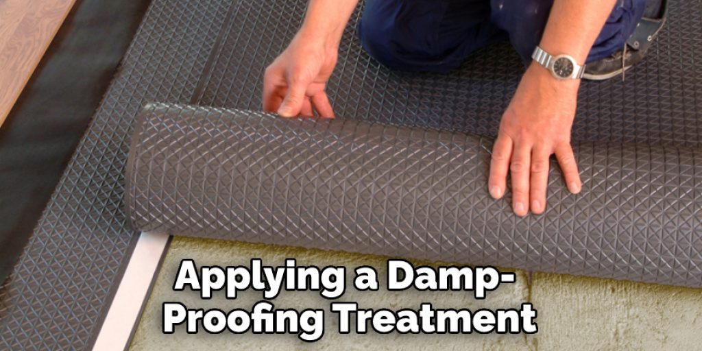 Applying a Damp-Proofing Treatment