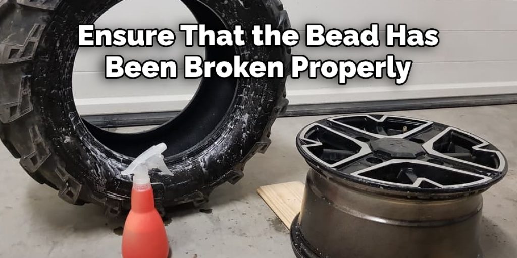 Ensure That the Bead Has  Been Broken Properly