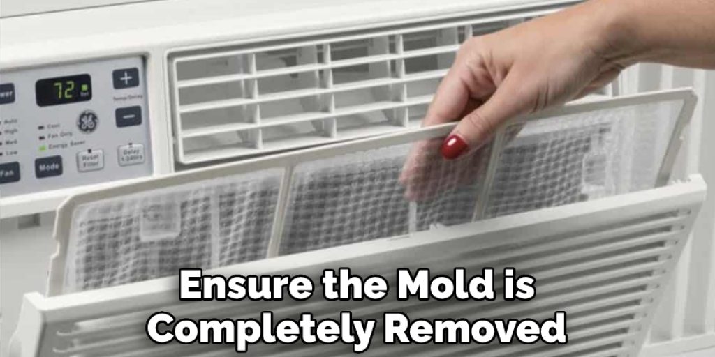 Ensure the Mold is Completely Removed