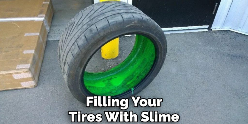 Filling Your Tires With Slime