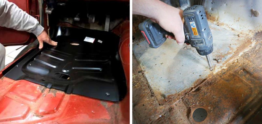 How to Install Floor Pans Without Welding