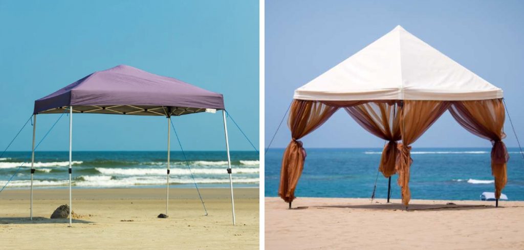 How to Keep Canopy from Blowing Away at Beach