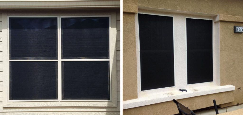 How to Make Solar Screens for Windows