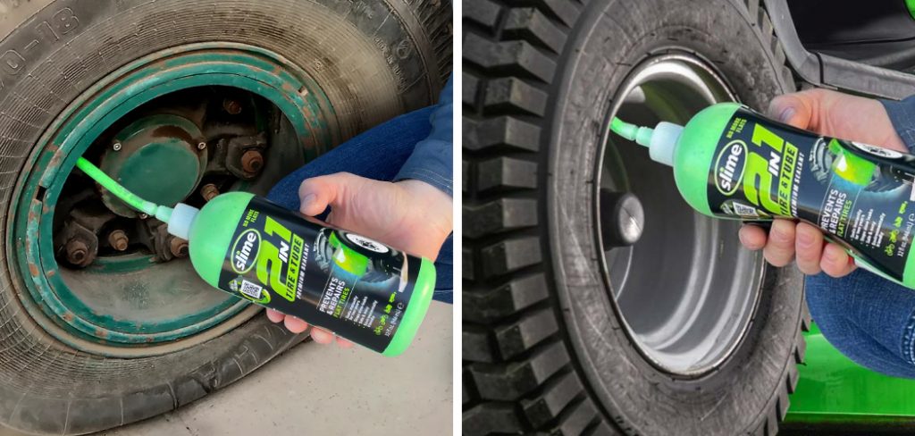 How to Put Slime in a Tire