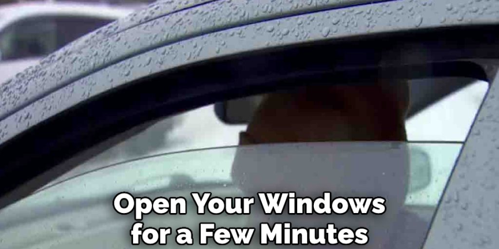 Open Your Windows for a Few Minutes