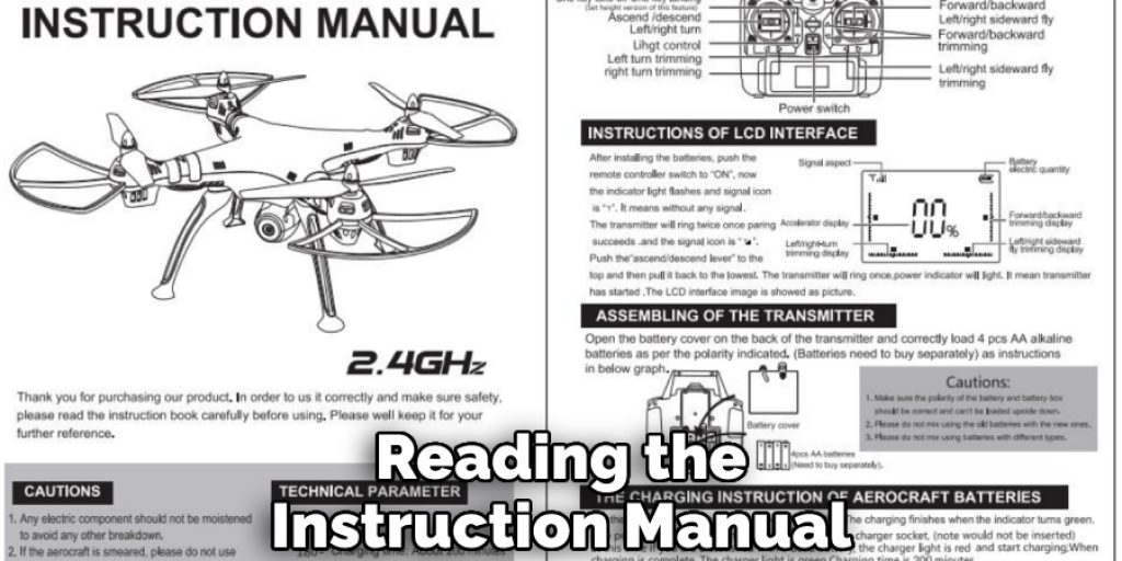 Reading the Instruction Manual