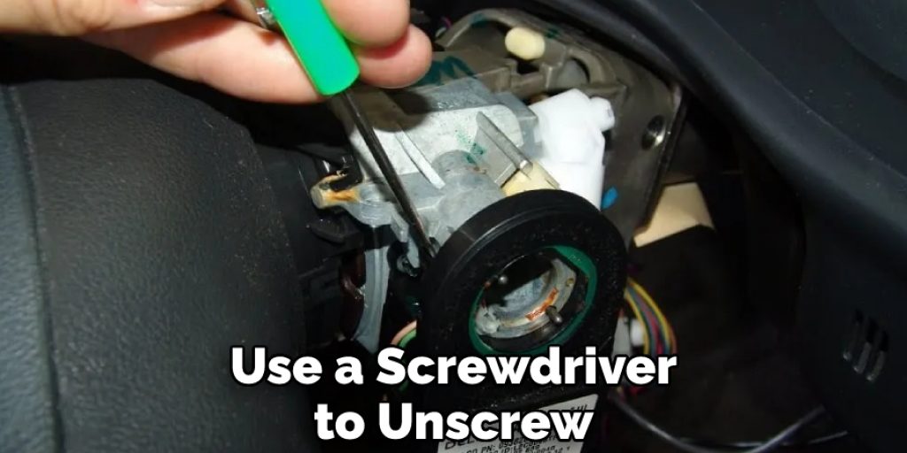 Use a Screwdriver to Unscrew