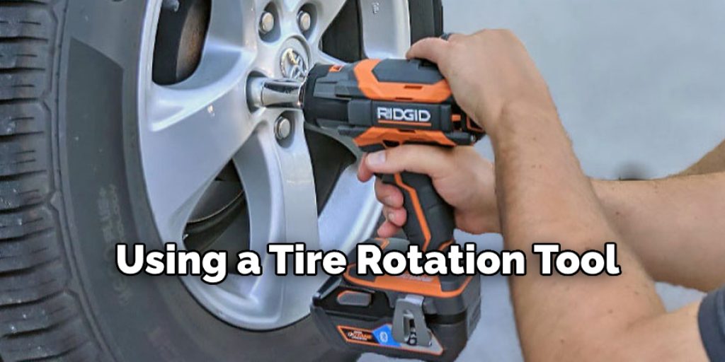 Using a Tire Rotation Tool