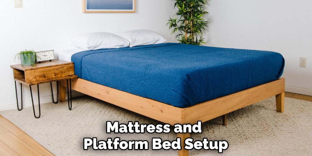 Mattress and Platform Bed Setup
