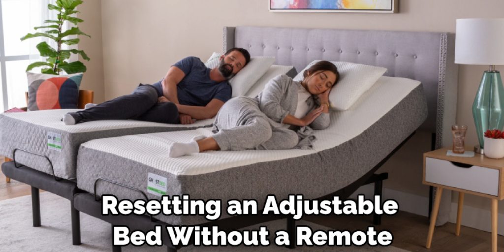 Resetting an Adjustable Bed Without a Remote