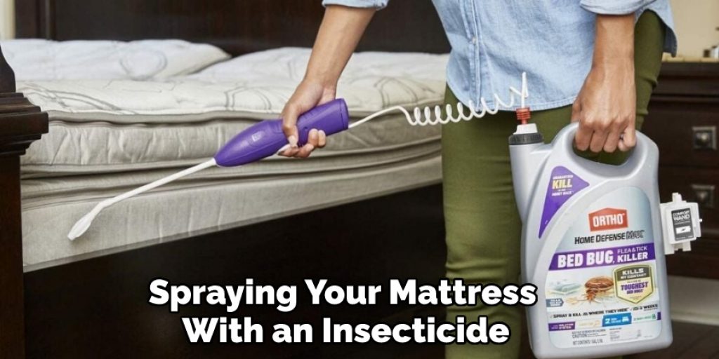 Spraying Your Mattress With an Insecticide