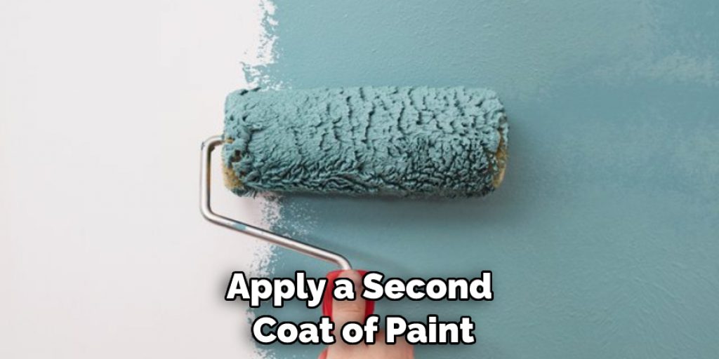 Apply a Second Coat of Paint