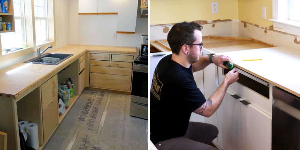 How to Make a Countertop From Plywood
