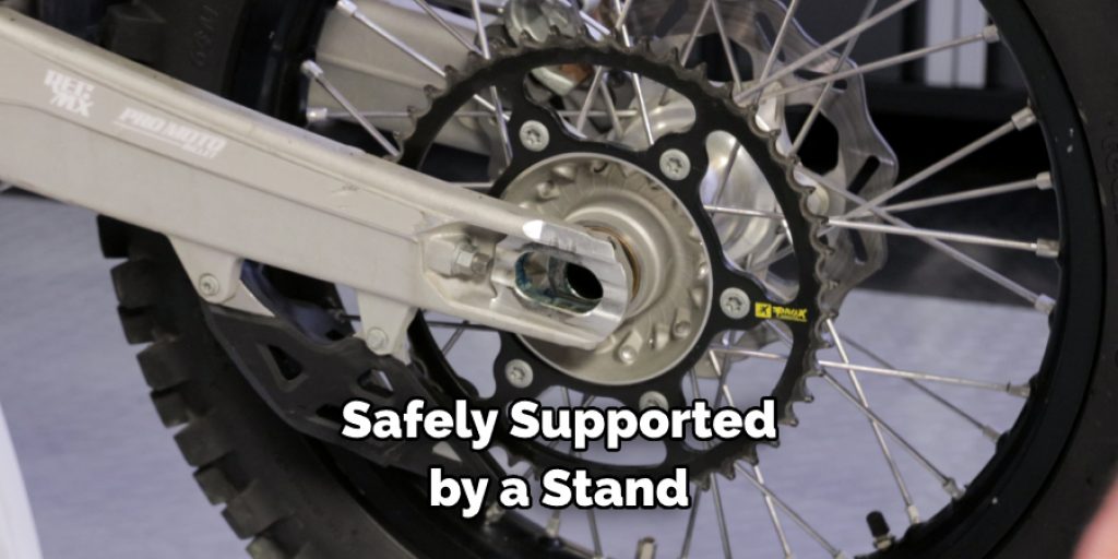 Safely Supported by a Stand