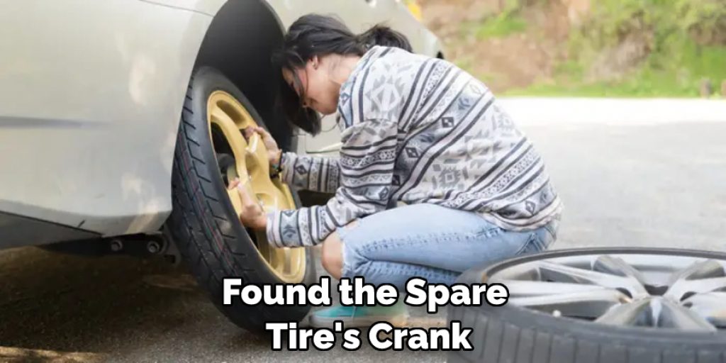 Found the Spare Tire's Crank