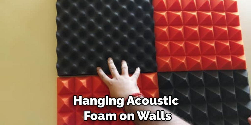 Hanging Acoustic Foam on Walls