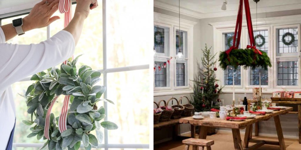 How to Hang a Wreath on an Interior Window