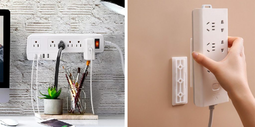 How to Mount Power Strip to Wall
