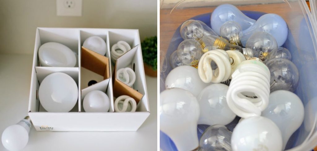 How to Store Light Bulbs