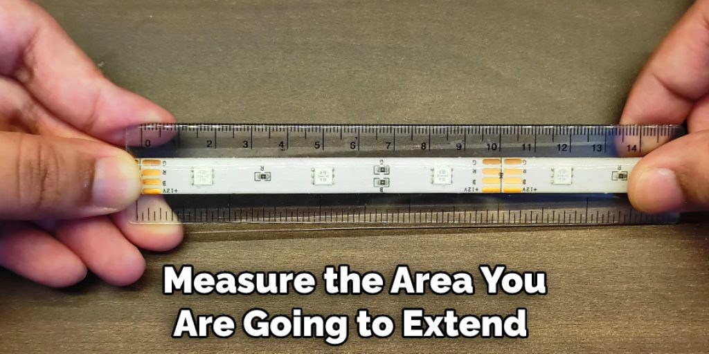 Measure the Area You Are Going to Extend