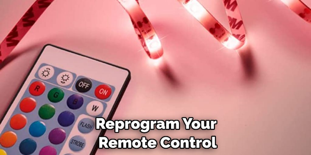 Reprogram Your Remote Control
