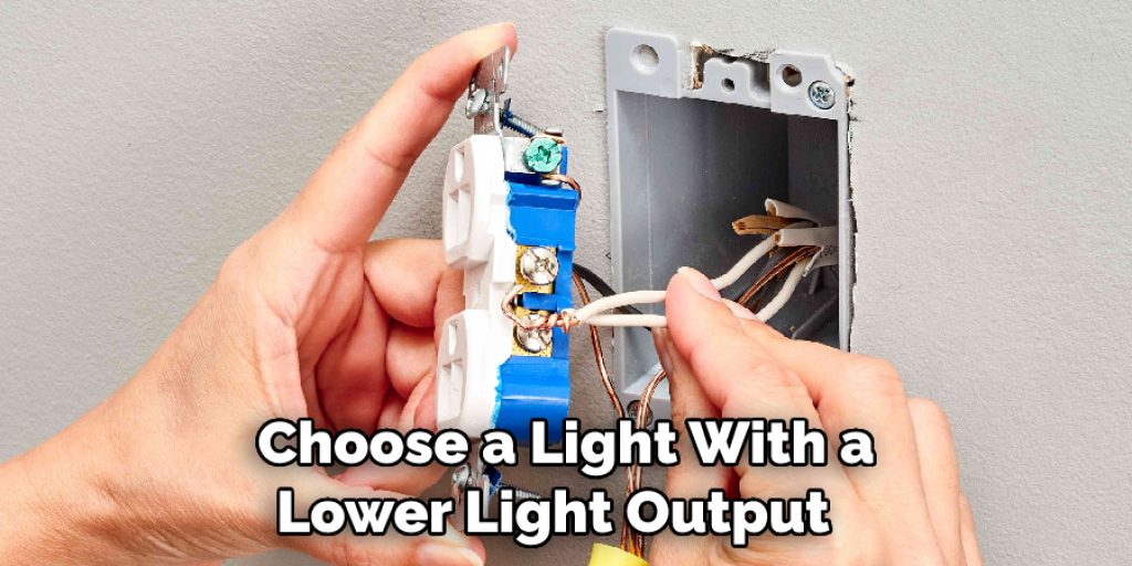 Secure the Light's Cord Properly