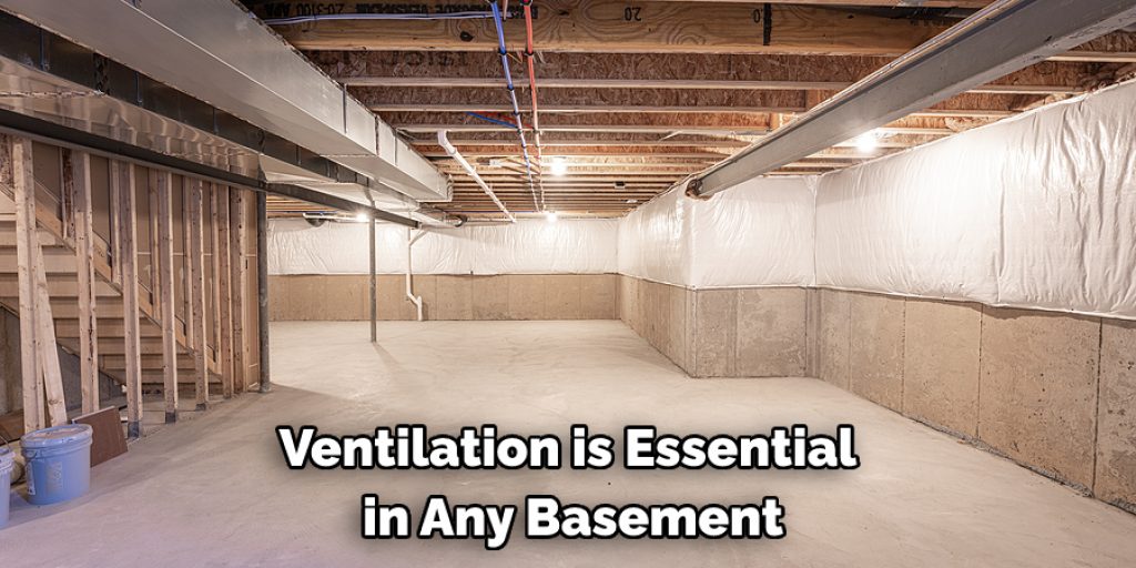 Ventilation is Essential in Any Basement