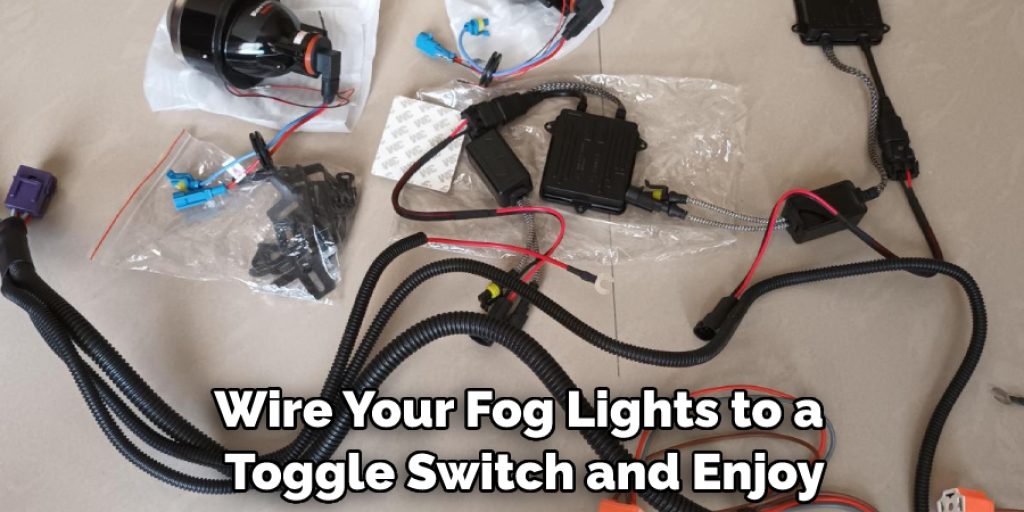 Wire Your Fog Lights to a Toggle Switch and Enjoy