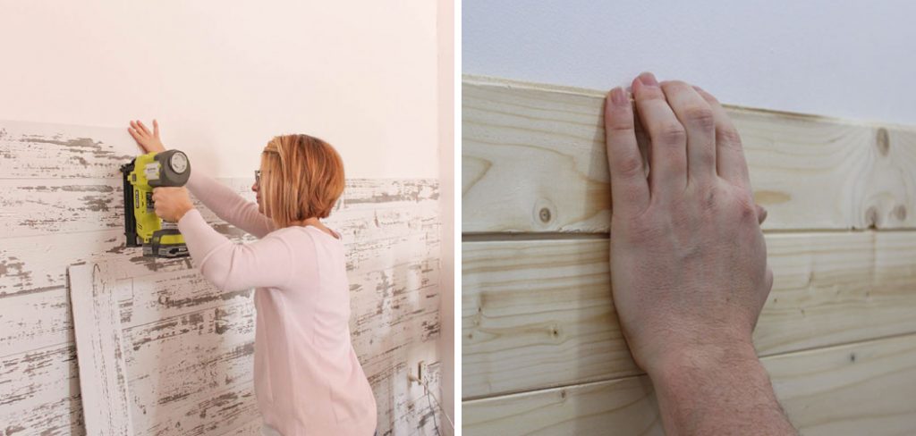 How to Install Wood Wall Planks